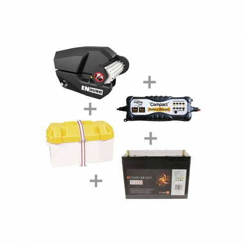 Pack Wohnwagenrangierhilfe Enduro EM303 + Batterie A  RG-BQLD287