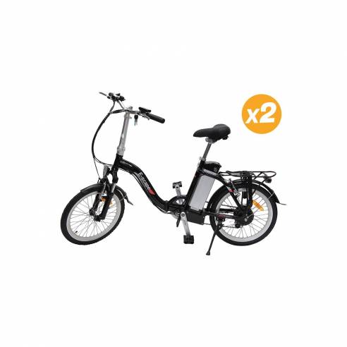 2 E-Bikes Classic Schwarz E-scape RG-BQLD1209